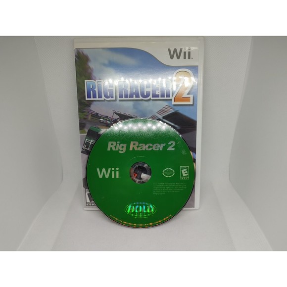 Rig Racer 2 (Nintendo Wii Wiiu) Game Complete  Semi Truck 18 Wheeler Cib - Picture 3 of 5